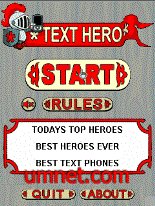 game pic for Text hero multiscreen